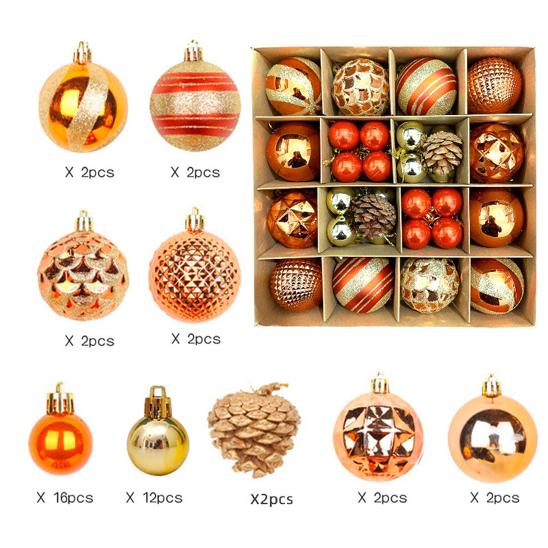 Red Jumbo Christmas Hanging Balls Ornaments Outdoor