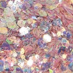 10g Bottle 8 Colorful Craft Glitter Powder for Tumblers, Slime, Nail Art