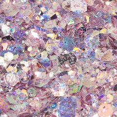 10g Bottle 8 Colorful Craft Glitter Powder for Tumblers, Slime, Nail Art