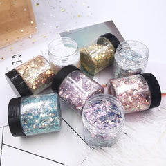 10g Bottle 8 Colorful Craft Glitter Powder for Tumblers, Slime, Nail Art