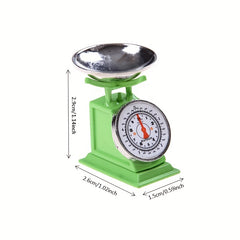 1:12 Green Platform Scale Dollhouse Accessory