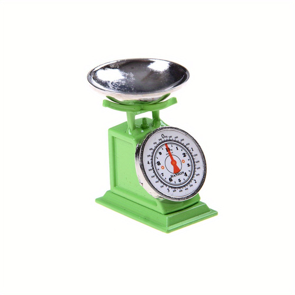 1:12 Green Platform Scale Dollhouse Accessory