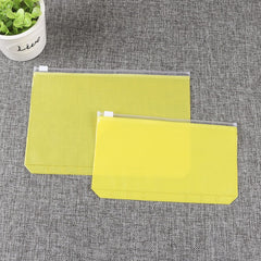 Colorful PVC Zipper Bag for A5 A6 Notebook, Traveler's Storage Bag