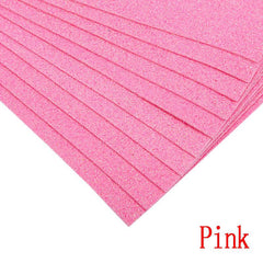 10pcs Glitter Sponge Foam Paper DIY Wedding Party Supplies