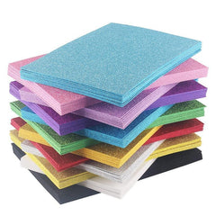 10pcs Glitter Sponge Foam Paper DIY Wedding Party Supplies