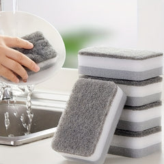 Double Sided Scrub Sponge Set for Kitchenware and Boats