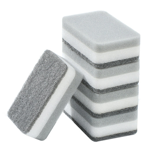 Double Sided Scrub Sponge Set for Kitchenware and Boats