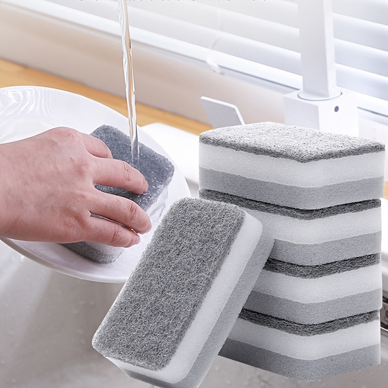 Double Sided Scrub Sponge Set for Kitchenware and Boats
