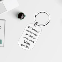 Creative Metal Key Chain Father's Birthday Gift