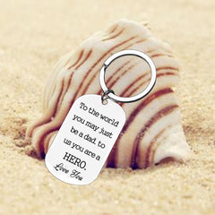 Creative Metal Key Chain Father's Birthday Gift