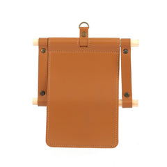 PU Leather Hanging Tissue Box Waterproof Roll Paper Bag for Outdoor Picnic