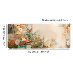 Dark Texture Marble Grain Mouse Pad Waterproof Office Game Table Mat
