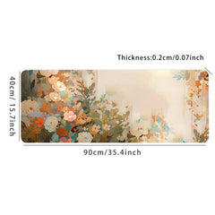 Dark Texture Marble Grain Mouse Pad Waterproof Office Game Table Mat