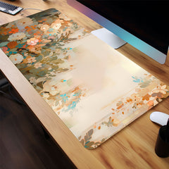 Dark Texture Marble Grain Mouse Pad Waterproof Office Game Table Mat
