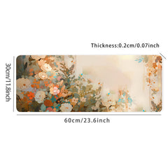 Dark Texture Marble Grain Mouse Pad Waterproof Office Game Table Mat