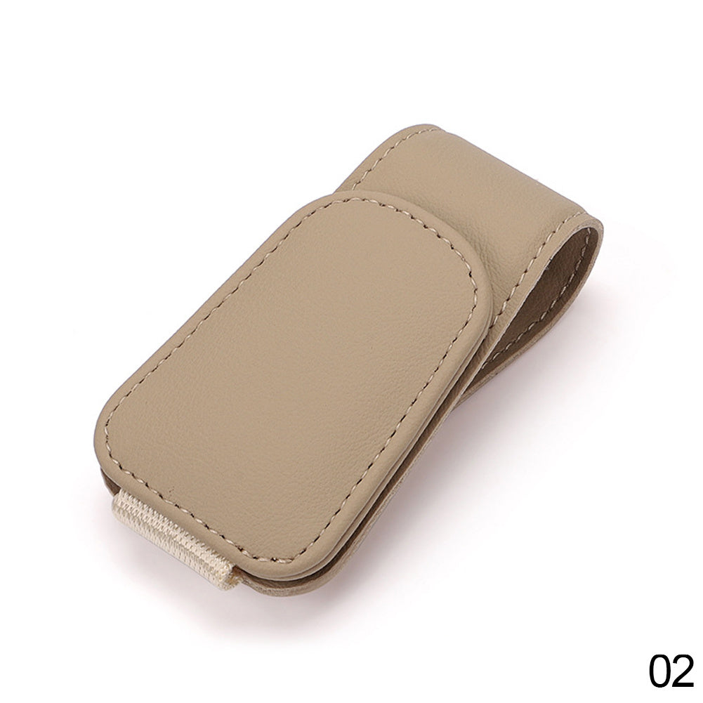 Car Sun Visor Glasses Box Sunglasses Clip Ticket Holder Stand Fastener