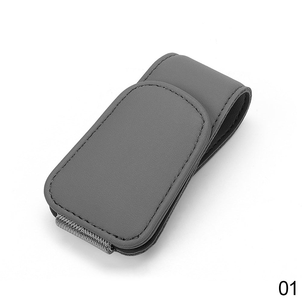 Car Sun Visor Glasses Box Sunglasses Clip Ticket Holder Stand Fastener