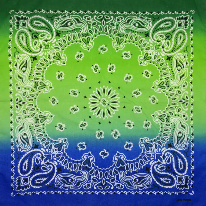 Hip hop Gradient Square Headscarf Outdoor Cycling Headscarf