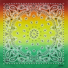 Hip hop Gradient Square Headscarf Outdoor Cycling Headscarf