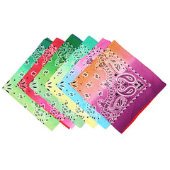 Hip hop Gradient Square Headscarf Outdoor Cycling Headscarf
