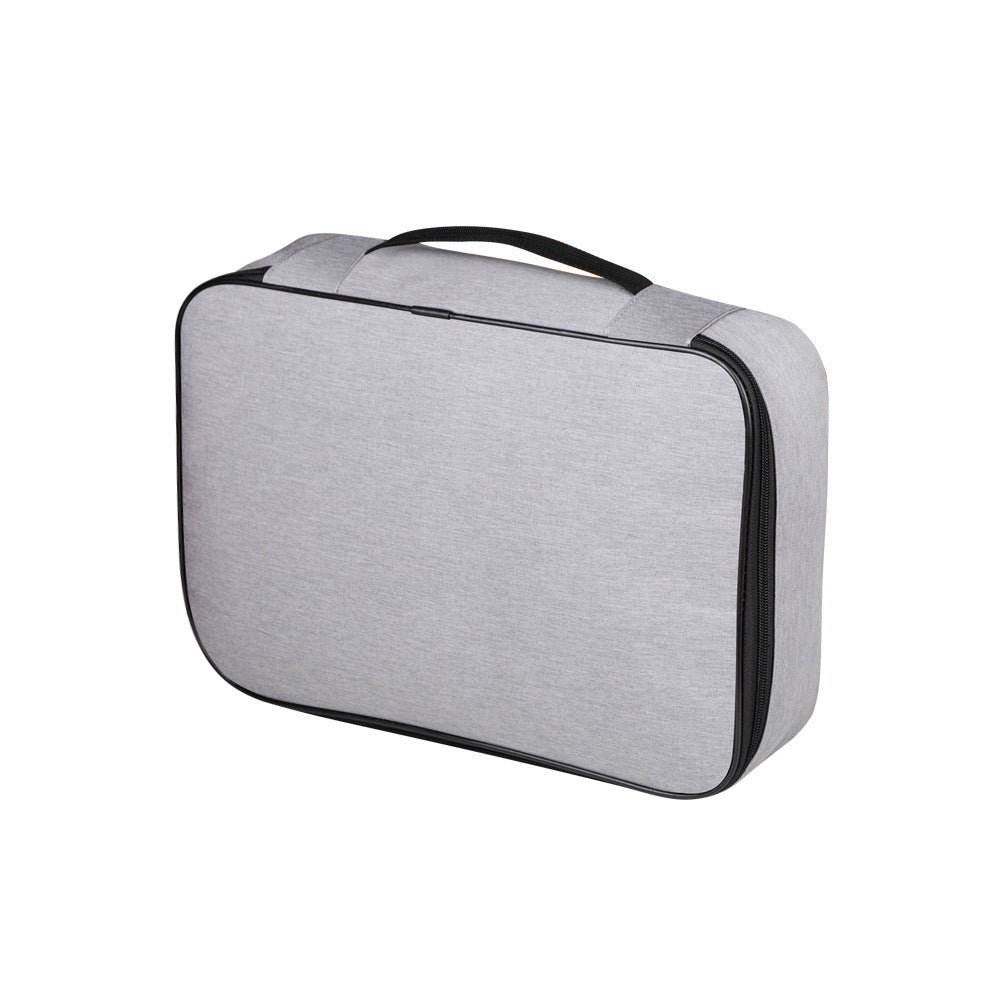 File Bag Lock 5-Layer File Storage Box Waterproof Zipper Security
