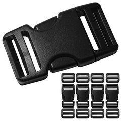 4 Plastic Buckles for Luggage Bag Strap Belt Backpack Travel Accessory