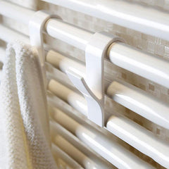 High Hanger For Heated Towel Radiator Rail Clothes Bath Hook Holder