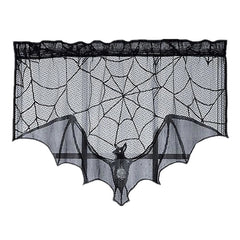 Halloween Bat Lace Spider Web Decoration Indoor Outdoor Holiday