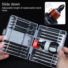 Portable Cross Shaped Slotted Screwdriver Driver