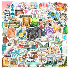 50pcs Waterproof Outdoor Travel Graffiti Stickers