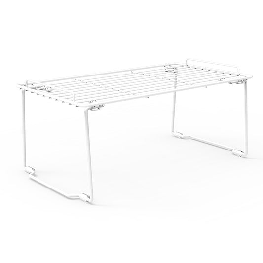 1pc Foldable Stackable Iron Kitchen Cabinet Storage
