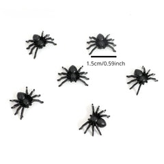 Horror Mini Spider Haunted House Spider Web Decoration Supplies