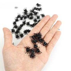 Horror Mini Spider Haunted House Spider Web Decoration Supplies