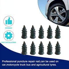 10pcs Vacuum Tyre Repair Nail for RV Trucks Motorbike