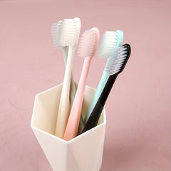 10pcs Macaron Toothbrush Soft Fur Dust Cover Oral Care