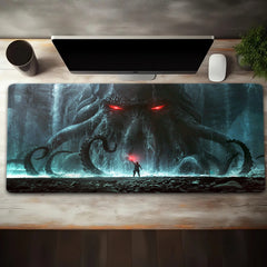 Fantasy Magic Sea Monster Mouse Pad Extended Large Computer Keyboard Pad