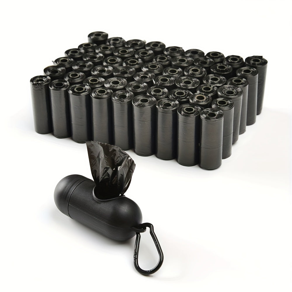 10pcs Dog Poop Bags & Waste Bag Dispenser