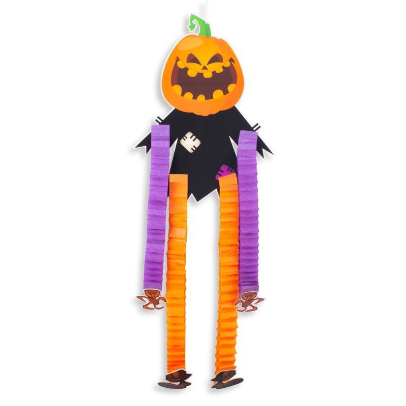 Halloween Honeycomb Pendant Pumpkin Decoration