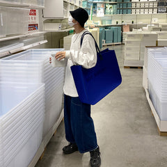 Stylish Klein Tote Bag Lightweight Reusable Grocery Shopping Bag