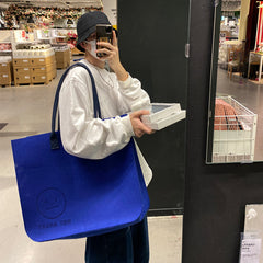 Stylish Klein Tote Bag Lightweight Reusable Grocery Shopping Bag