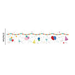 Balloon Chalkboard Border Trim Stickers - Back to School Season