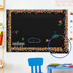Confetti Bulletin Board Border Stickers - Decorative Border Sticker
