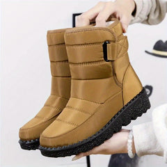 Women's Waterproof Snow Boots Comfortable Thick Bottom Hiking Boots