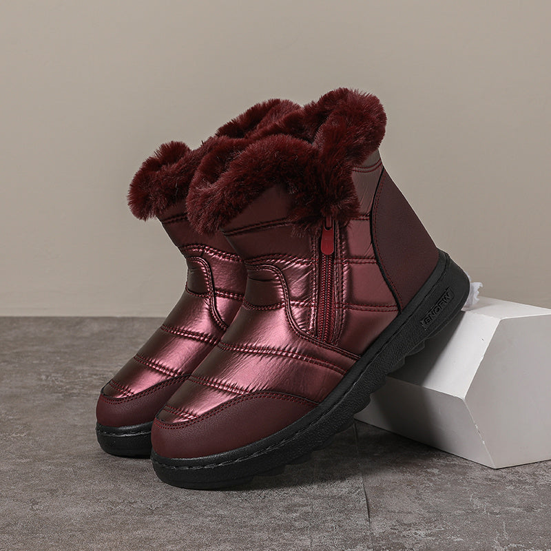 Women's Winter Snow Boots Warm Plush Ankle Boots