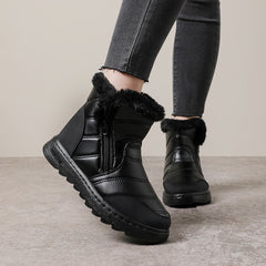 Women's Winter Snow Boots Warm Plush Ankle Boots