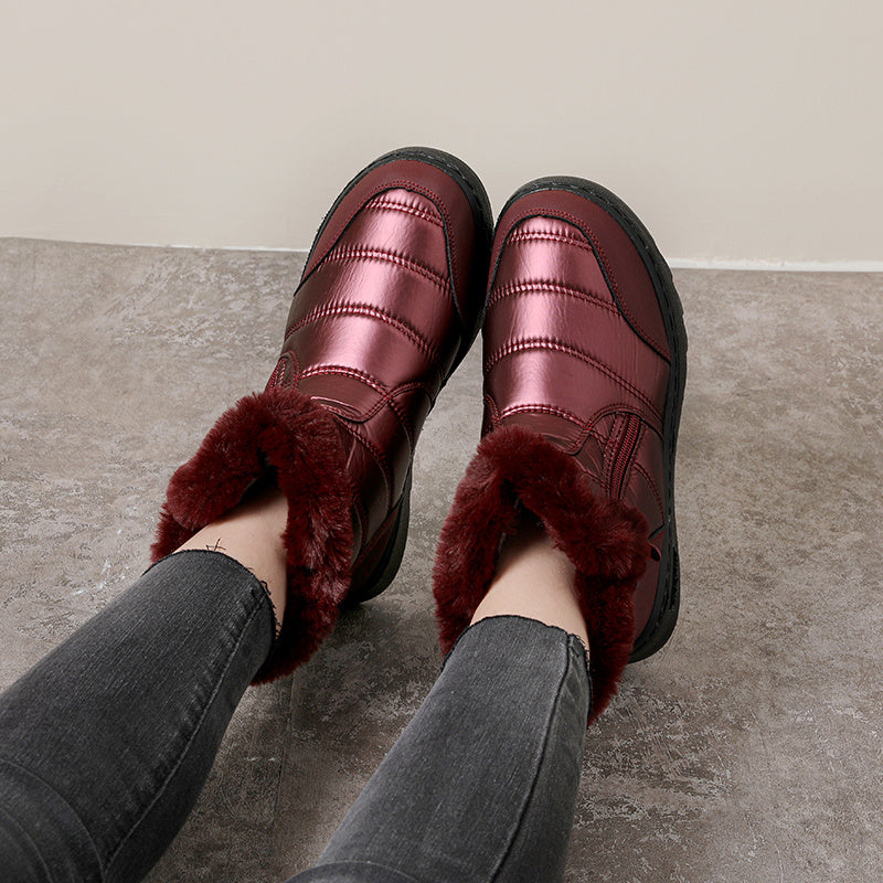 Women's Winter Snow Boots Warm Plush Ankle Boots