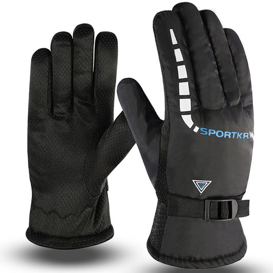 Winter Warm Mittens Men Women Riding Gloves Windproof Skiing Gloves