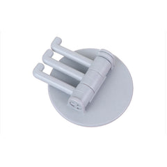3pcs Rotating Hooks Seamless Adhesive Strong Bearing Stick Hook