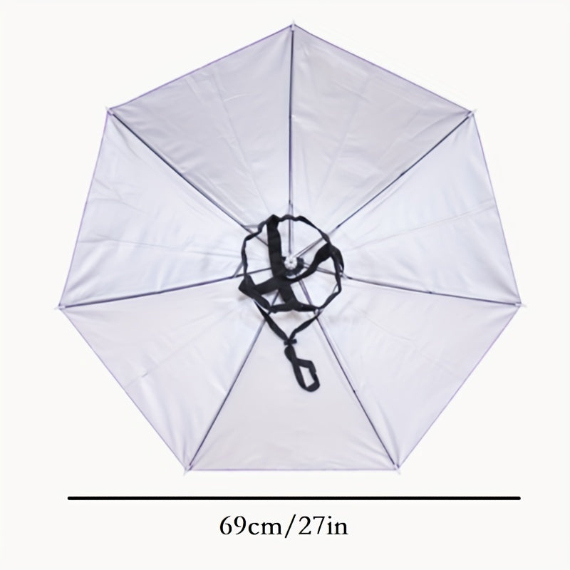 Sun Protection Head-mounted Umbrella Hat