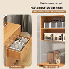 2pcs Foldable Plastic Storage Box Makeup Small Item Storage Box